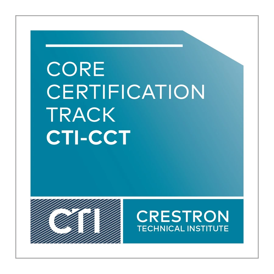 Crestron Core Certified